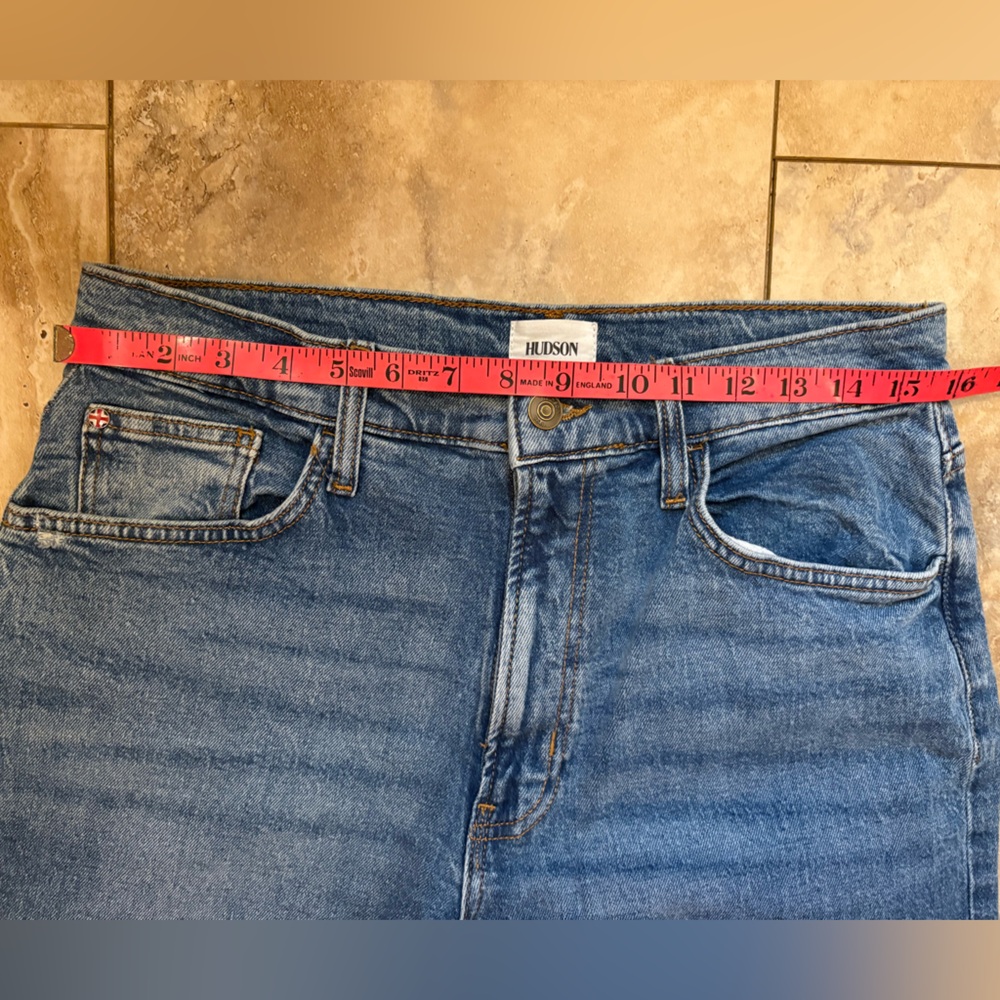 Hudson Jolene Wide Leg Crop Jeans In Vespertine Women’s Size 28 - Picture 10 of 11